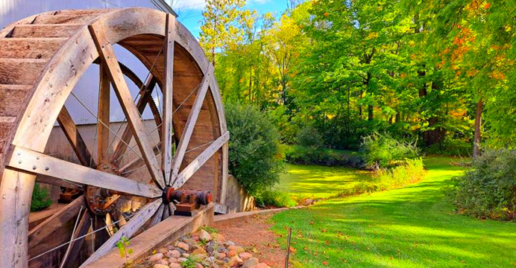 An 1840s Grist Mill That Still Grinds Wheat 180 Years Later