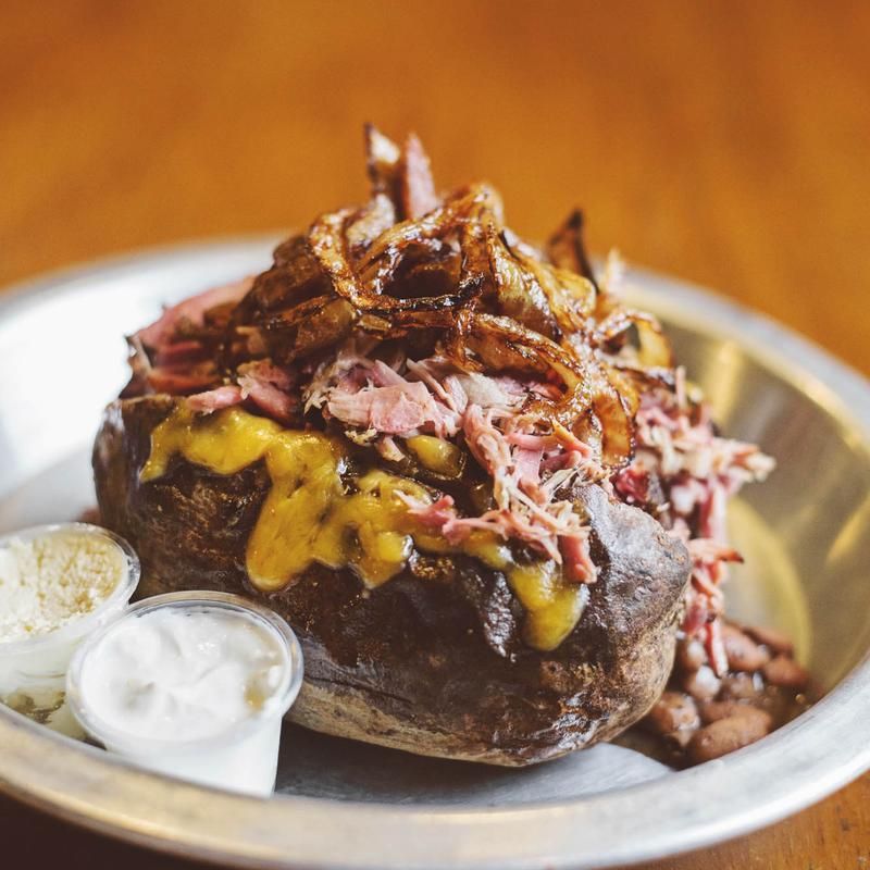 The Loaded Potatoes and Signature Sandwiches