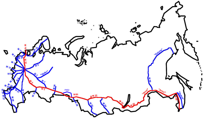 Trans-Siberian Highway (Russia)