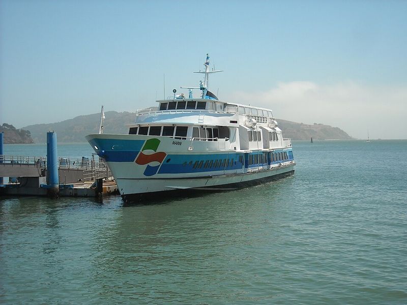 San Francisco to Sausalito, California, USA