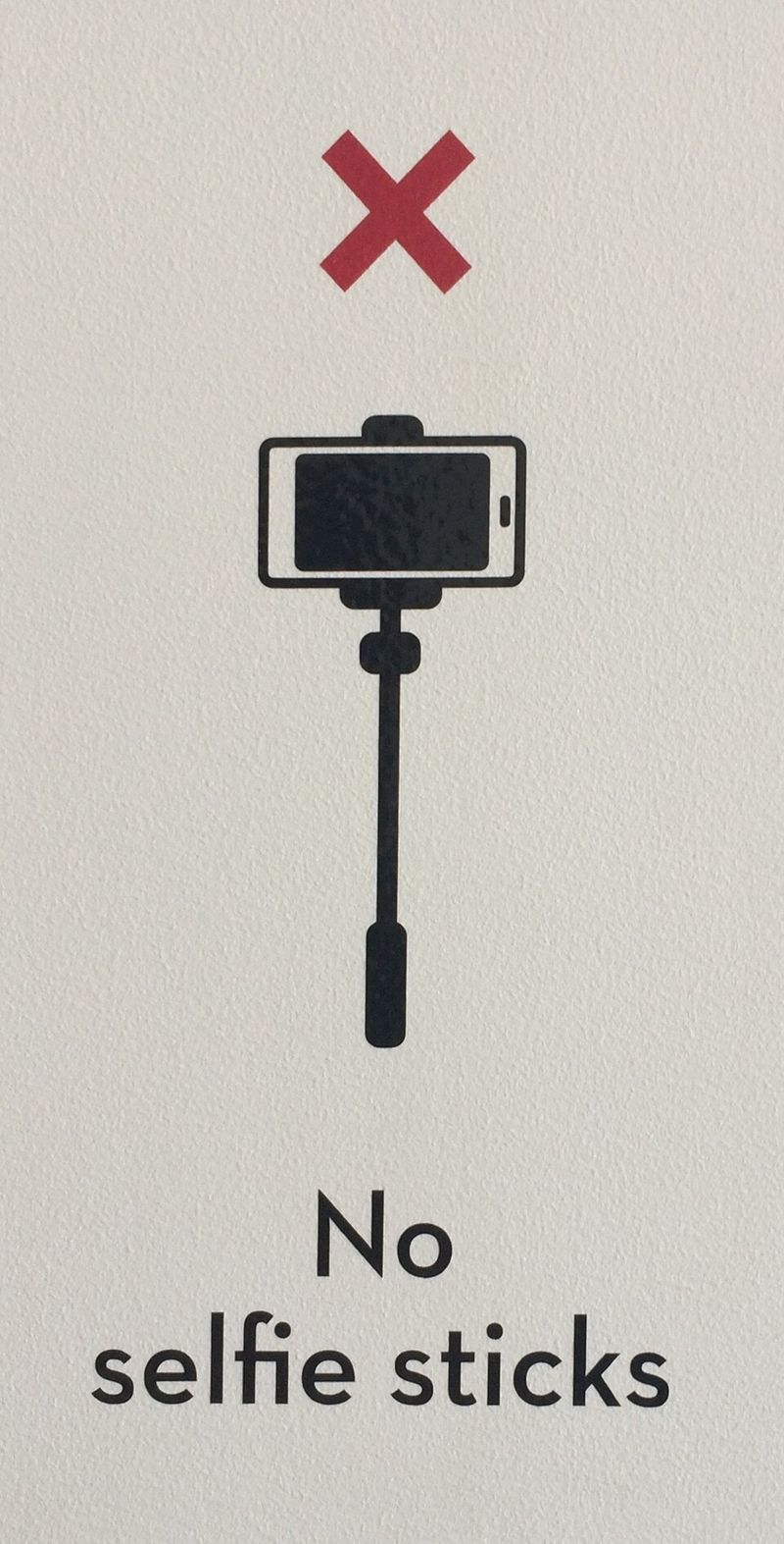Selfie Sticks at Disney Parks and Museums