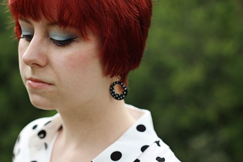 Dramatic Blue Eyeshadow