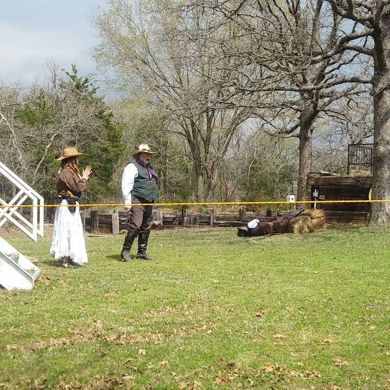 The Annual Train Robbery Event: A Wild Ride