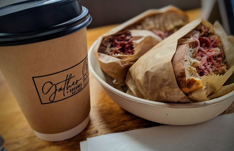 Lunch That Goes Well Beyond Typical Café Fare