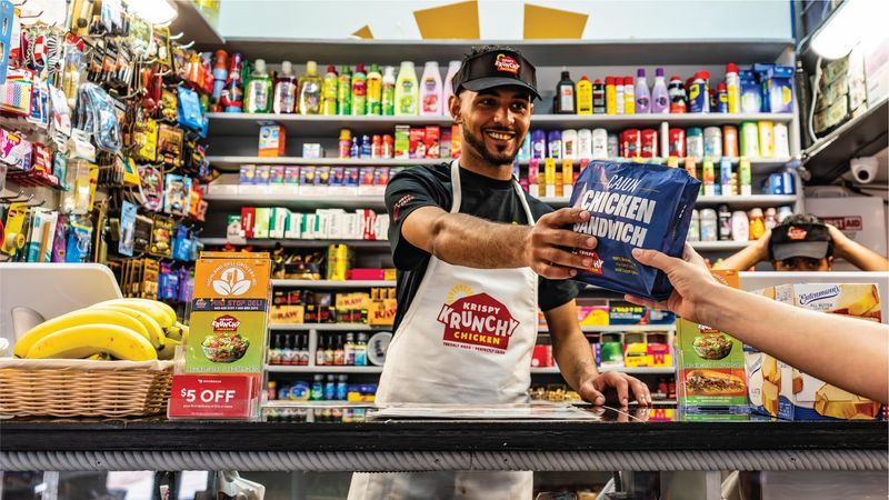 Krispy Krunchy Chicken (inside gas stations)