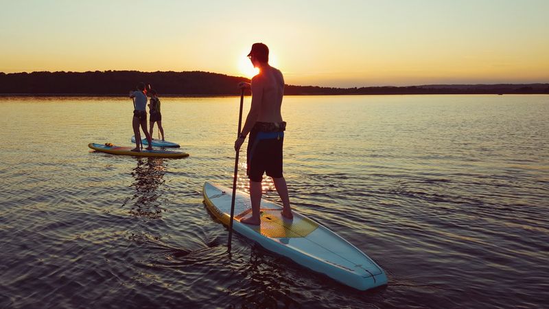 Kayaking and Paddleboarding on Open Water
