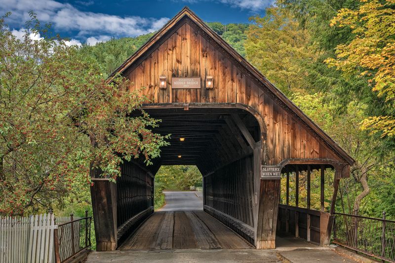Woodstock, Vermont - Covered-Bridge Romance