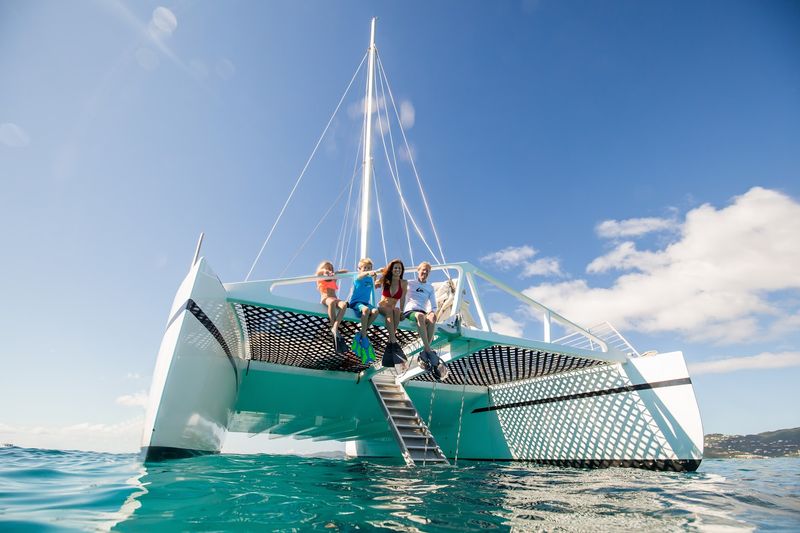 Catamaran Sail and Coral Reef Snorkeling (St. Thomas, U.S. Virgin Islands)