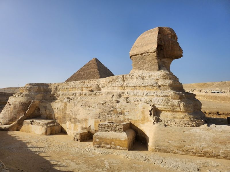 The Pyramids of Giza and the Sphinx (Egypt)