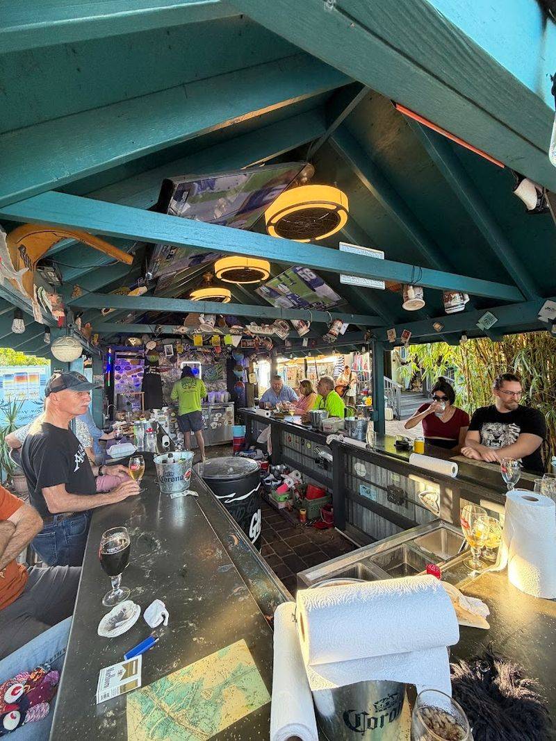 The Tiki Bar Atmosphere and Outdoor Vibe