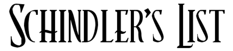 Schindler's List (1993)