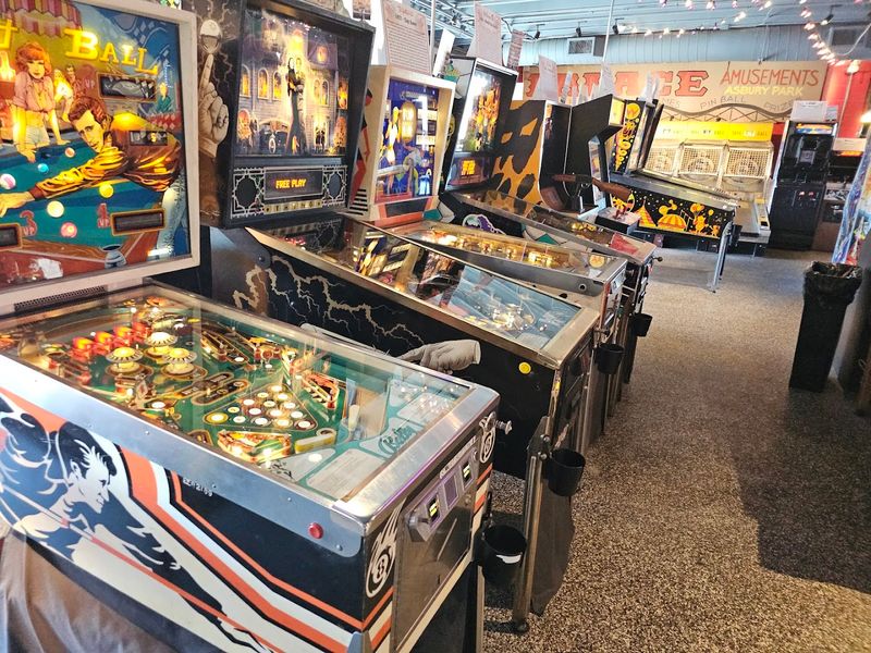 The Atmosphere Inside the Arcade