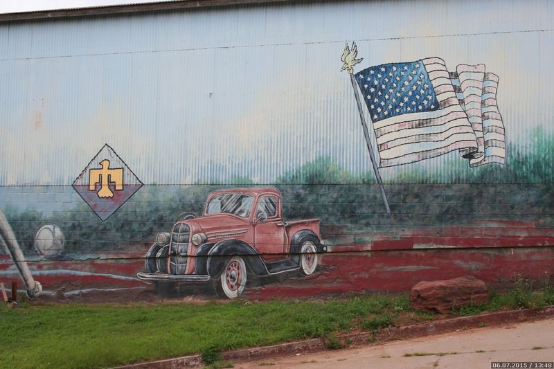 Roadside Murals and Public Art That Tell the Town's Story
