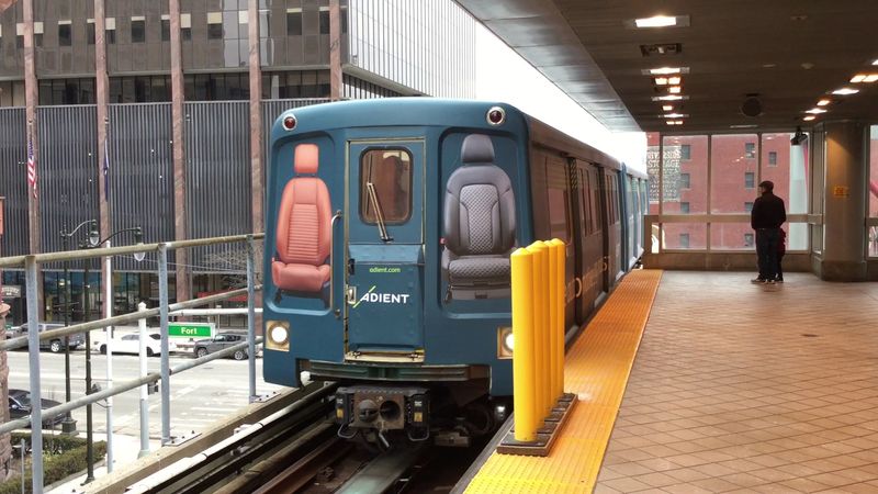 Ride the Detroit People Mover ($0.75)