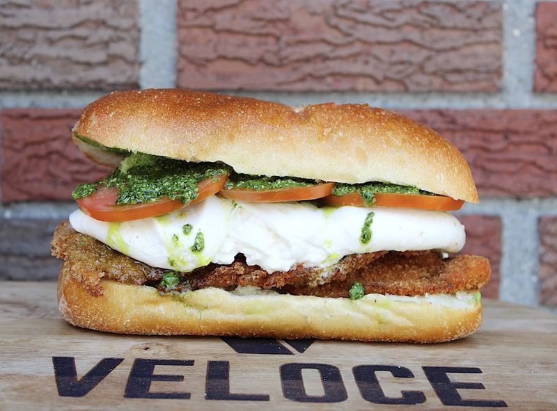 The Vodka Pesto Chicken Parm