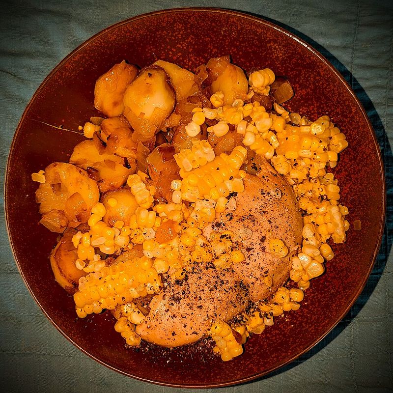 Fried Potatoes and Onions