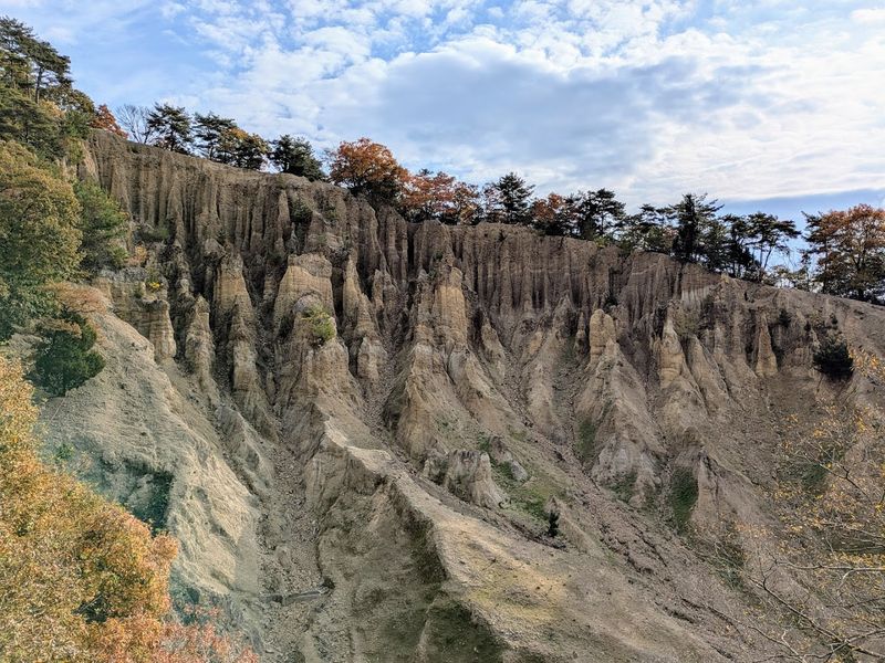 Awa Sand Pillars — Japan