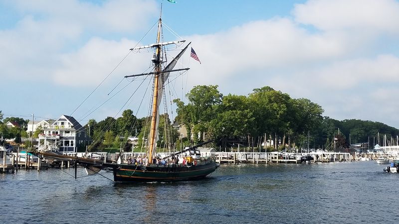 The Black River and the Marina Scene