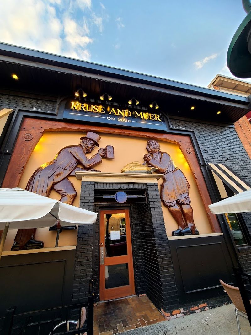 A lively room with a celebratory streak