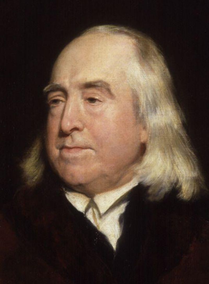 Jeremy Bentham's Body Preserved and Put on Display