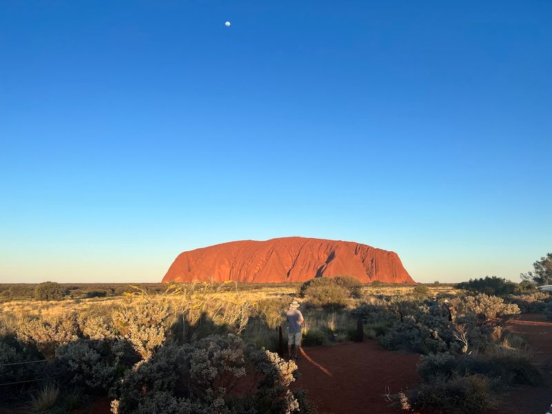 Uluru, Australia: An Immense Monolith Rising from the Red