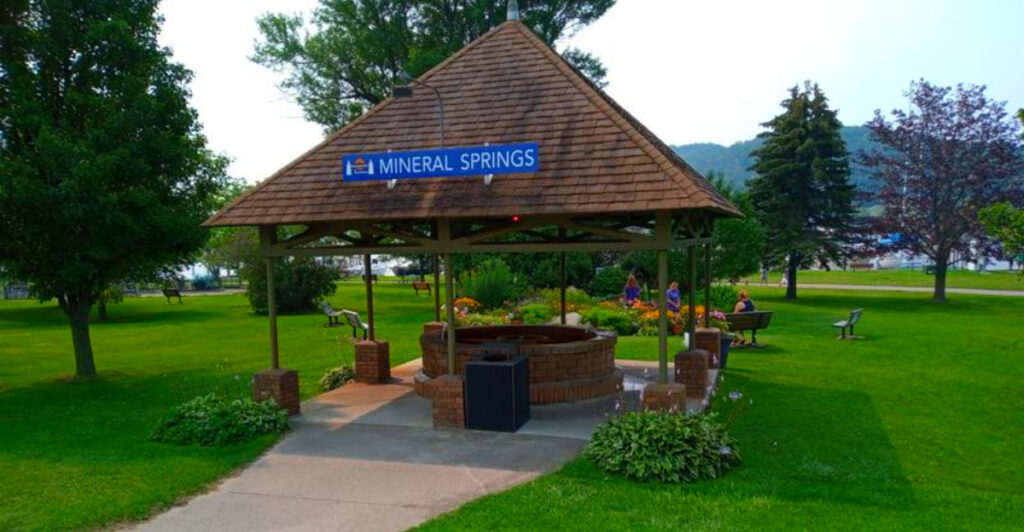 Few People Realize This Lake Michigan Town Has Its Own Natural Mineral Spring