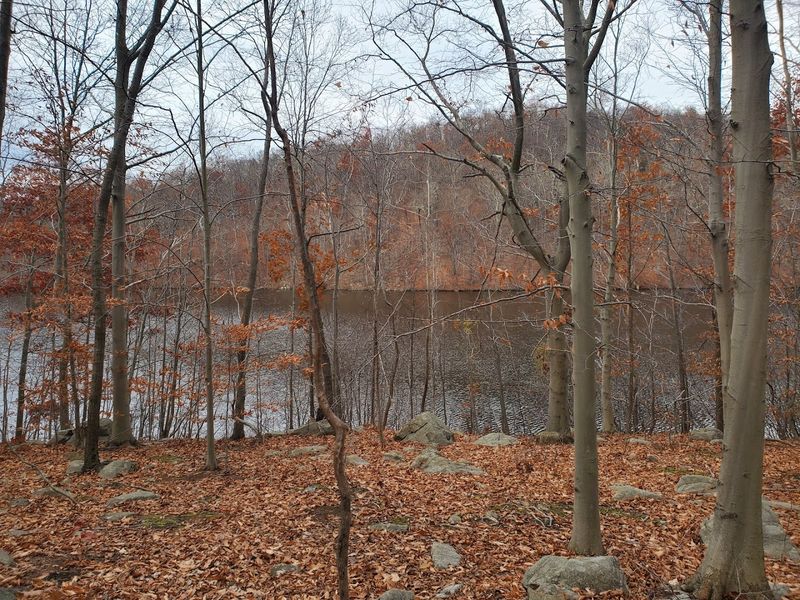 Hiking Trails That Frame the Reservoir From Above