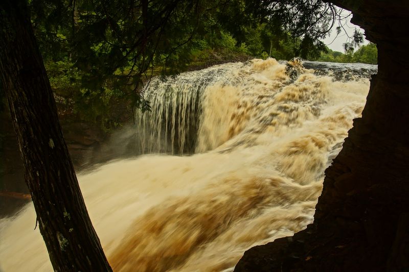 The waterfall detours are worth every step