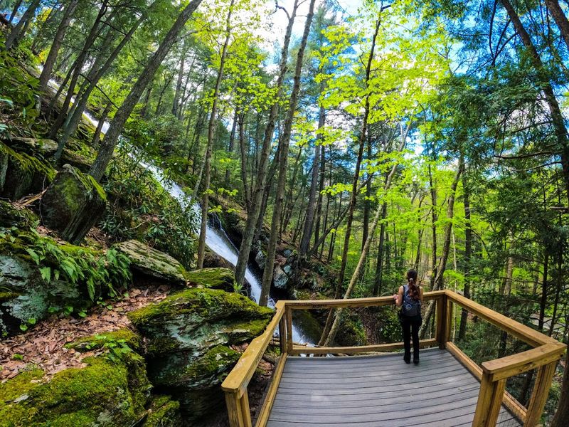 Buttermilk Falls to Hemlock Pond Loop (Delaware Water Gap NRA)