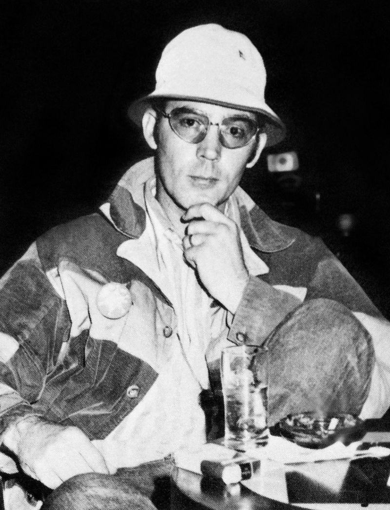 Hunter S. Thompson's Cannon-Fired Ashes Ceremony