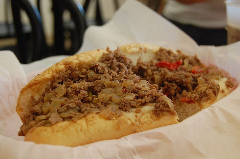 Cheesesteak Half (or Small) - Philadelphia
