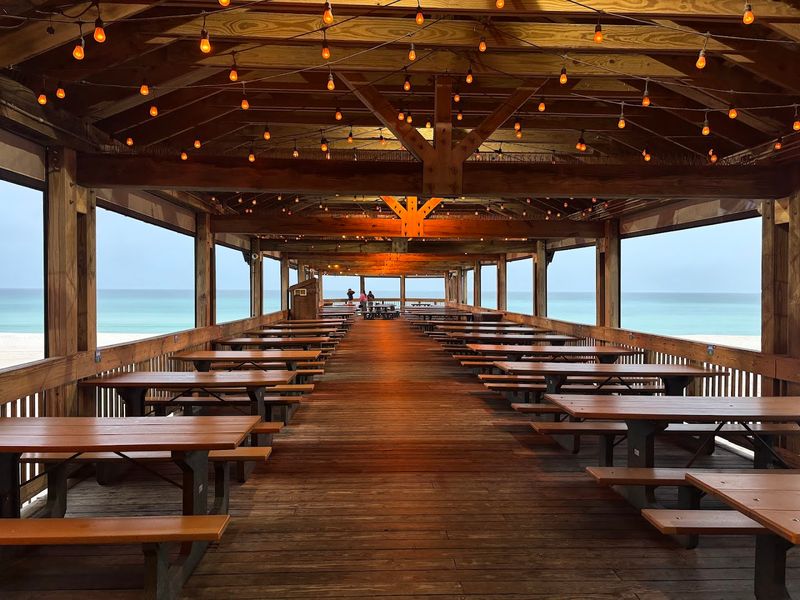 The Pier Dining Experience Over the Sand