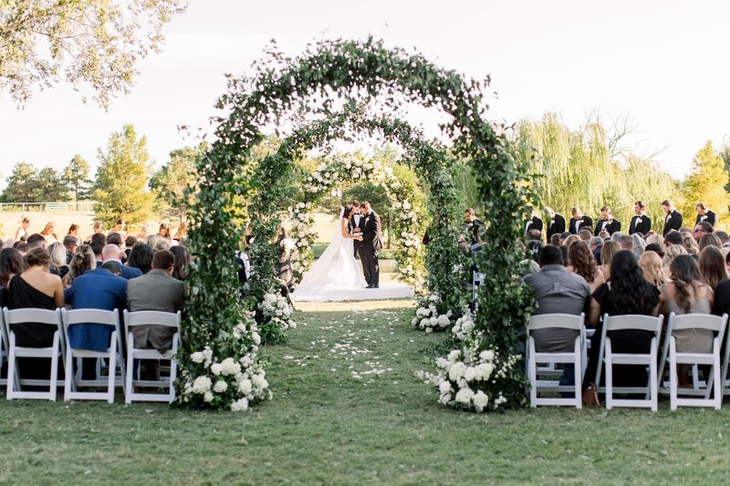 The Lakeside Ceremony Tent That Steals the Show