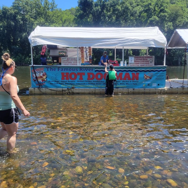 The River Hot Dog Vendor: A Mid-Float Surprise