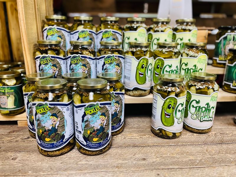 Hot Garlic Pickles and the Spice Lover's Corner