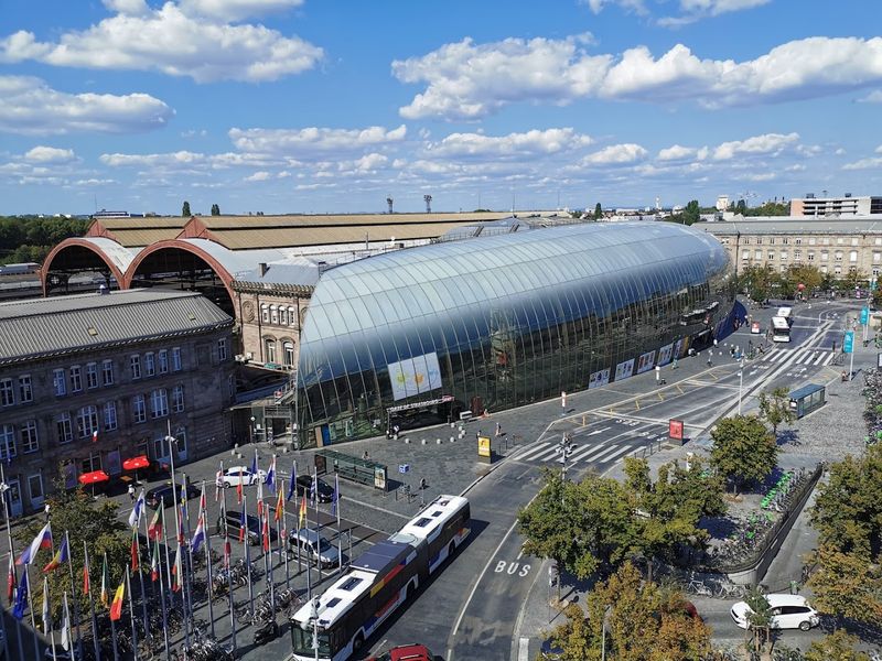 Strasbourg-Ville Station, France: The Historic Beauty Wrapped in a Striking Glass Shell