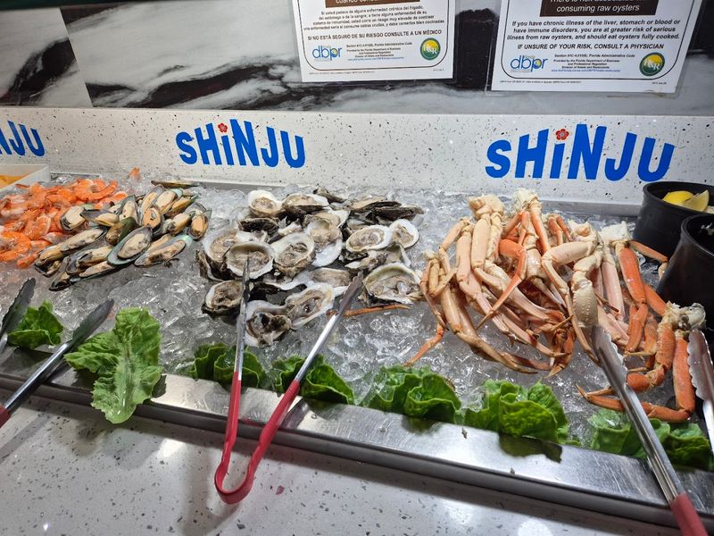 Cold Seafood Section: A Serious Spread