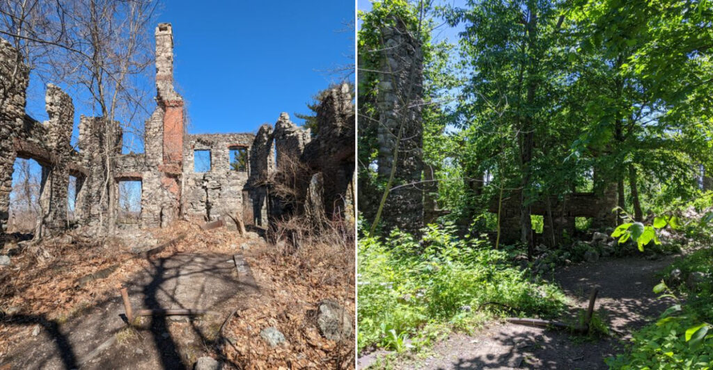 Hidden Deep in a New Jersey Forest Are the Eerie Ruins of a Once-Grand Castle