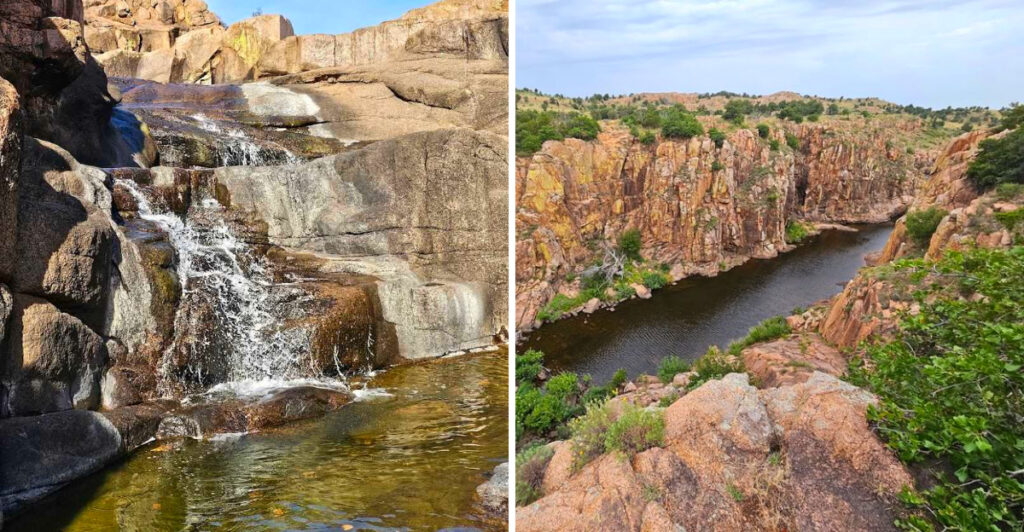 Hidden Oklahoma Trail Takes Hikers Through a Gorge With Multiple Waterfalls