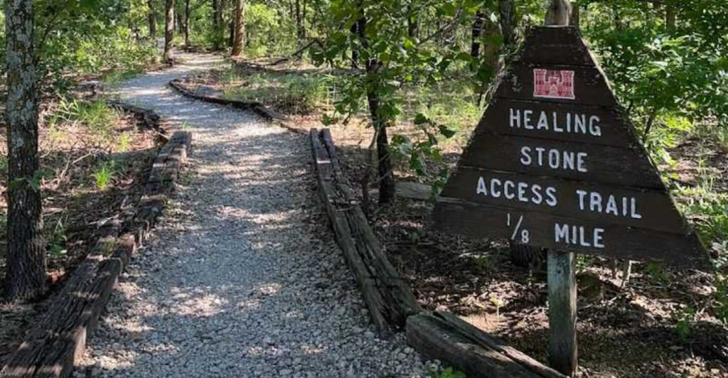 Hike to This Mysterious Oklahoma Rock Believed to Hold Healing Powers