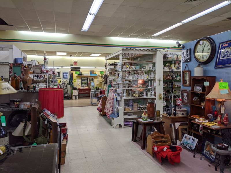 The Clothing Section Hidden in the Back of the Store