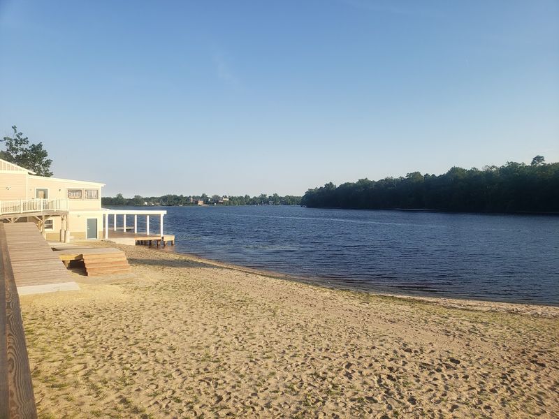 The Beach Area and Lifeguard Setup