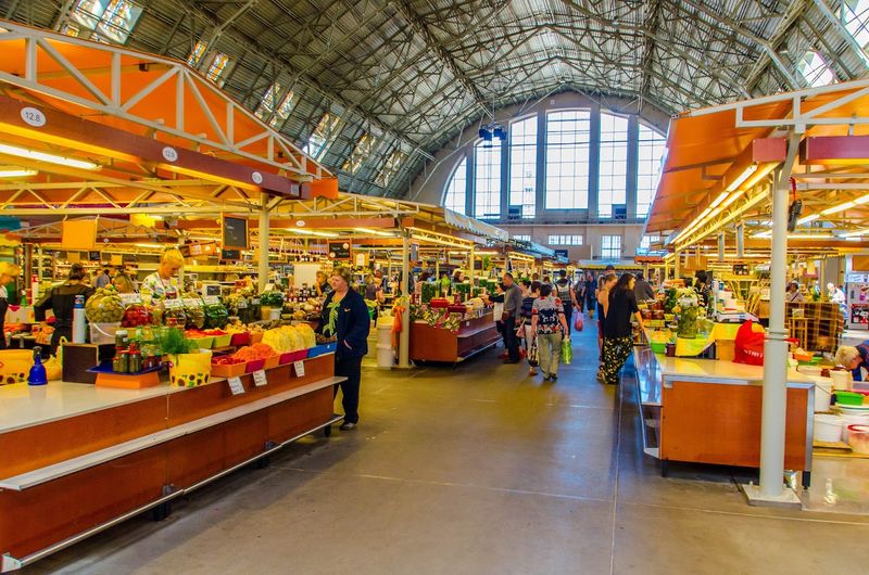 Riga for the Sheer Scale of Riga Central Market
