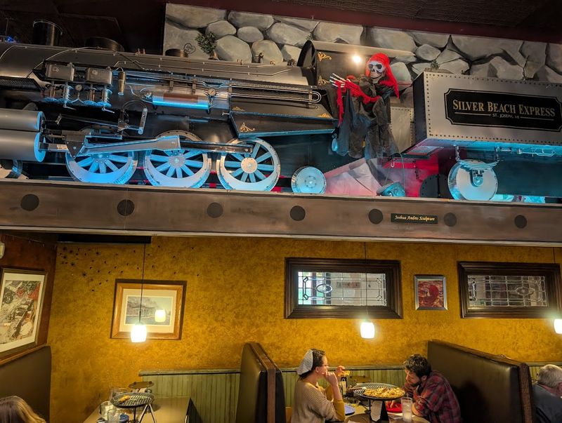 When trains become part of dinner