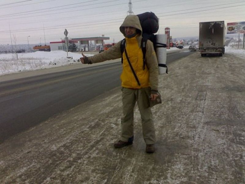 Hitchhiking in the Dead of Winter