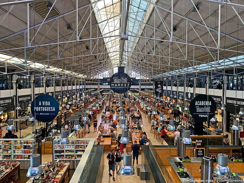 Mercado da Ribeira (Lisbon) – Portugal