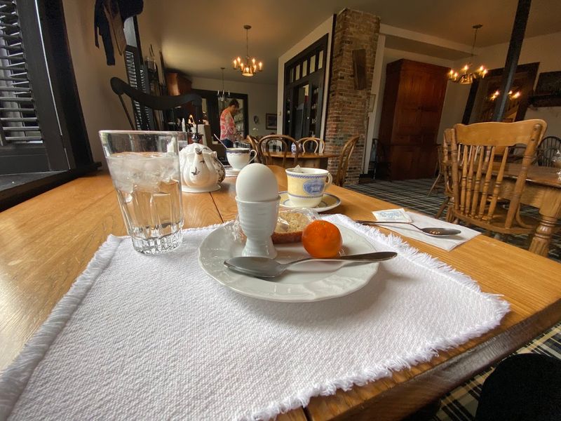 Breakfast is part of the ritual