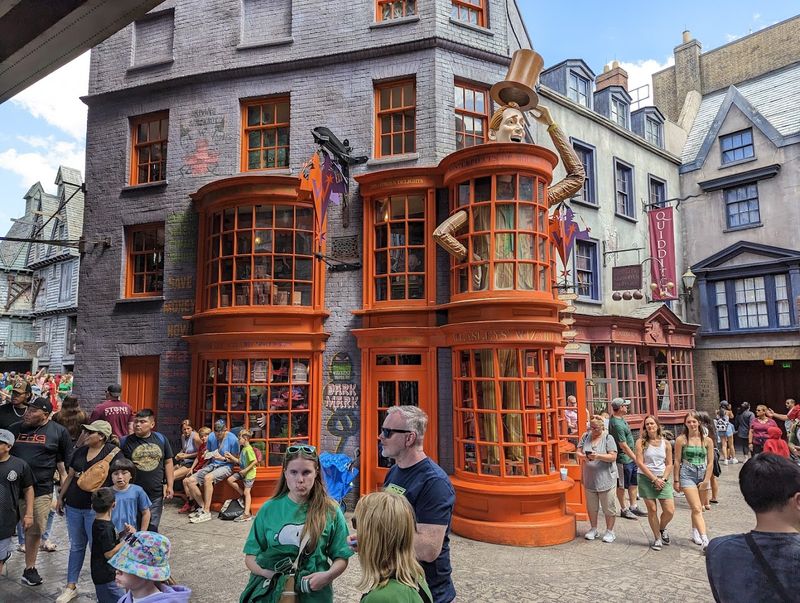 The Shops Along the Cobblestone Streets