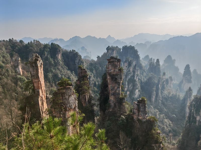 Wulingyuan's Forest of Stone Spires (China)