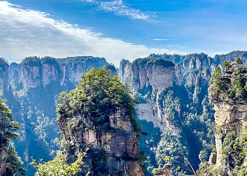 Zhangjiajie National Forest Park, China: Pillars That Look Unreal